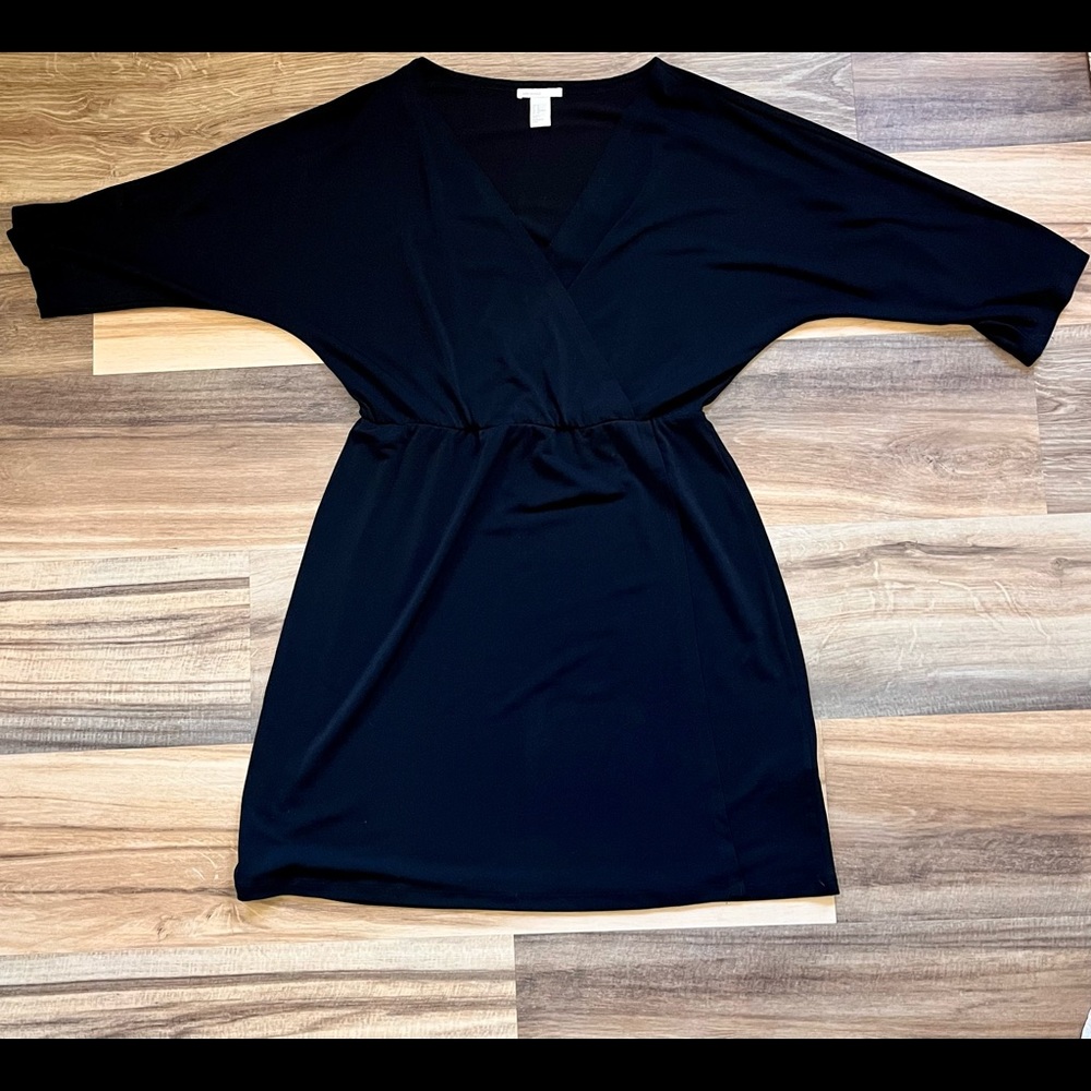 H&M faux wrap dress size medium